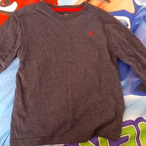 Boys long sleeve nautical shirt